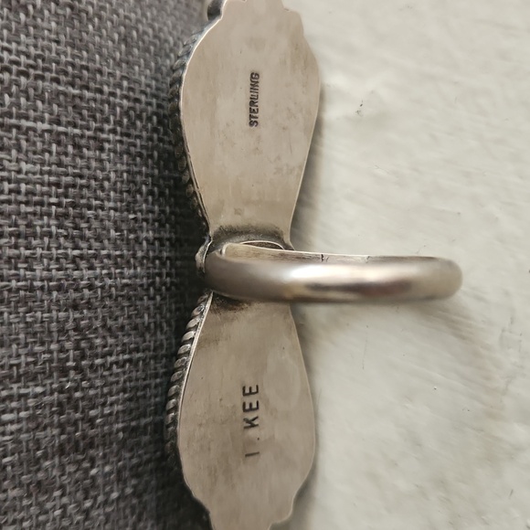 Incredible Native American Navajo Finger Climber Turquoise Ring 🩵💍🤎🎁 - Picture 6 of 12